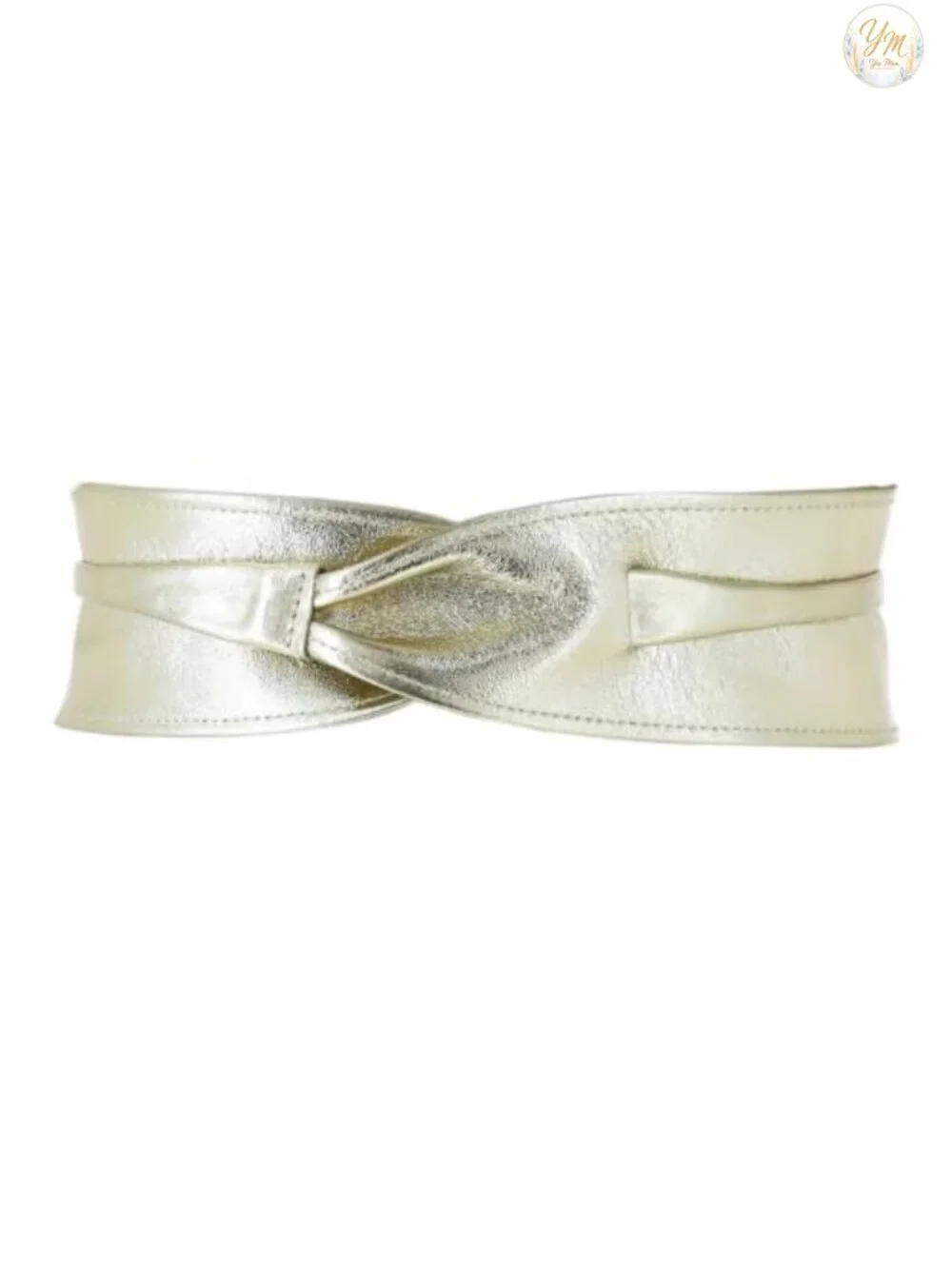 Italian Full Grain Leather Obi Belt, Wide Belt, Adjustable